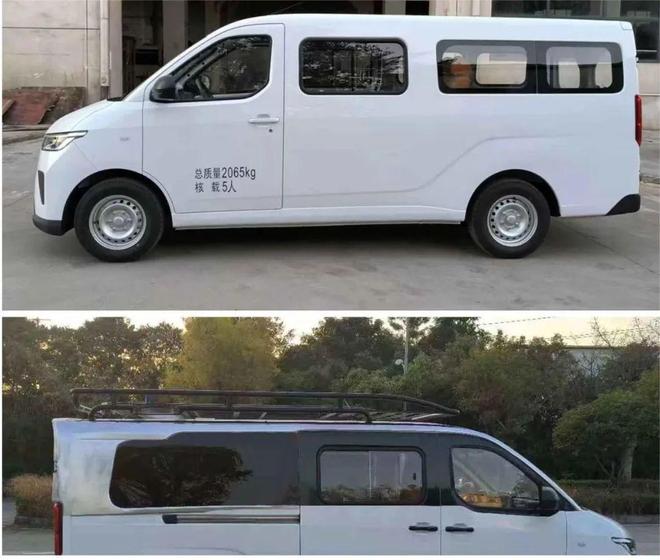 来了有大床带升顶这价格太亲民了澳门新葡京网页五菱纯电露营车(图1)